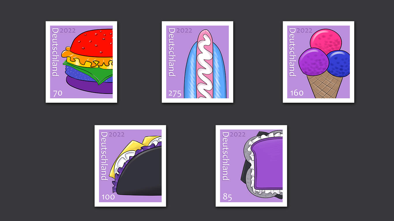 ringreinercryptidskullcryptidskullillustrationgraphicdesignIllustratorartpoststamps_lgbtq