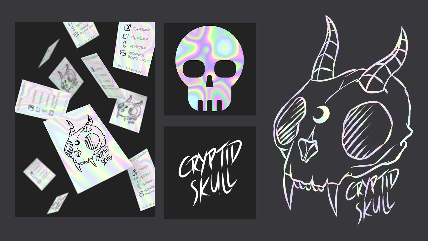ringreinercryptidskullcryptidskullillustrationgraphicdesignIllustratorartPersonalBrand