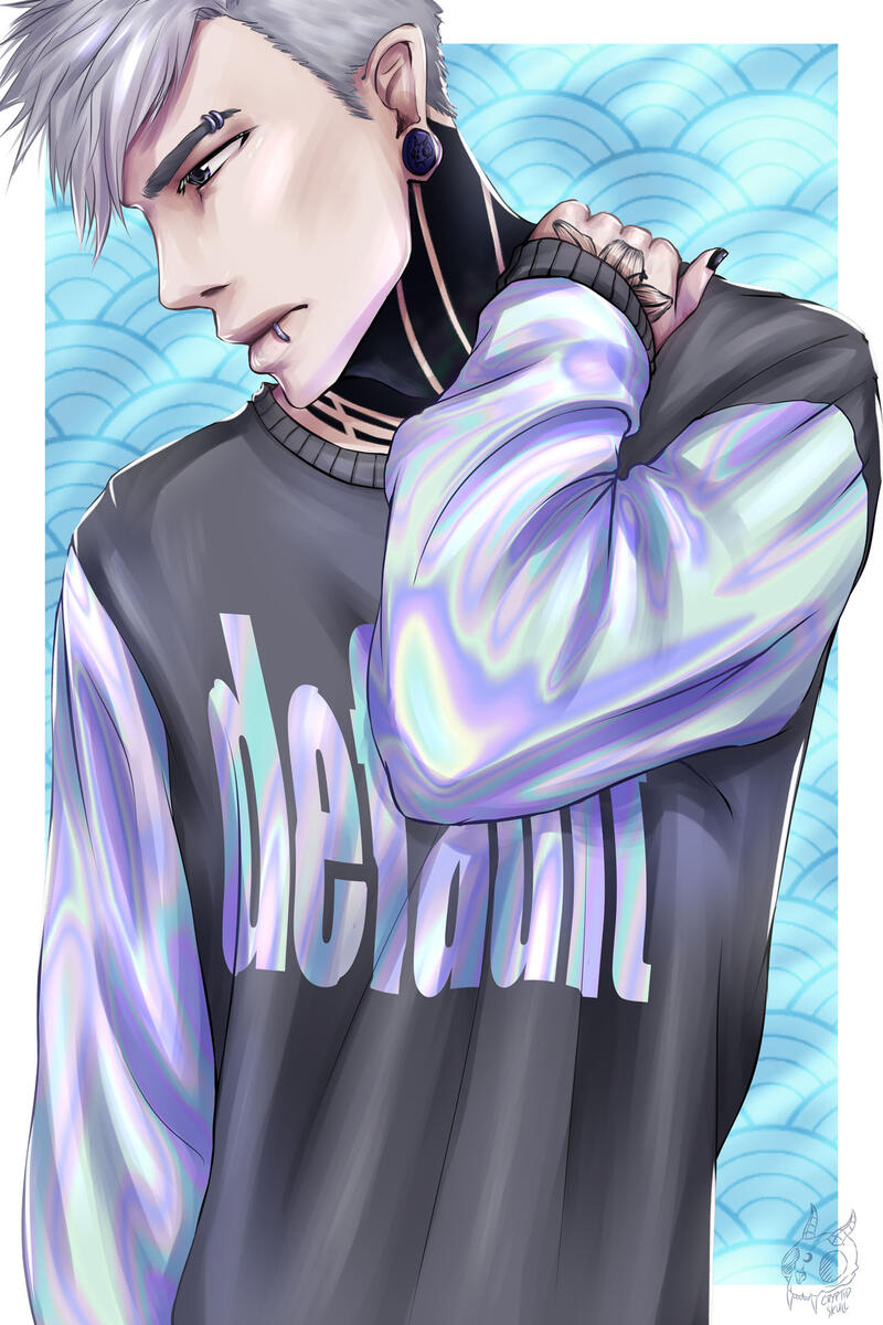 Nero Default holo oc art boba lovers