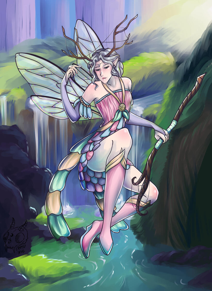 fairy fantasy oc artwork concept art charachter design